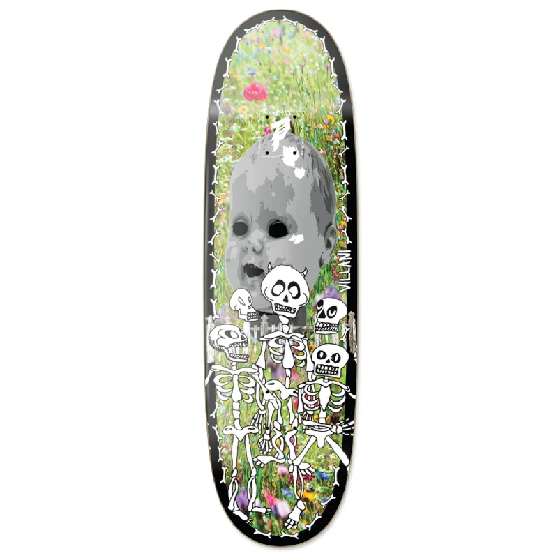 Skateboard With Enhanced Aerodynamics-Primitive Villani Play Nice Egg Skateboard Deck