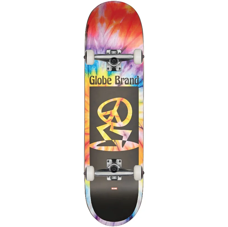 Skateboard With Advanced Technology-Globe Kids Peace Man Complete Skateboard