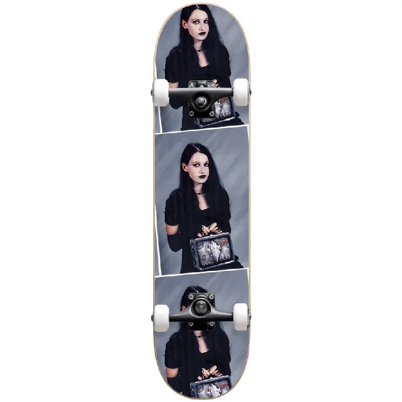 Skateboard For Street Skating-Darkstar Goth Girl First Push Premium Complete Skateboard