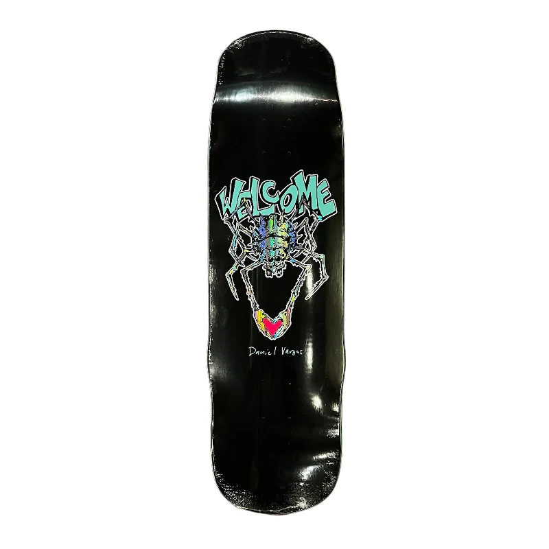 Skateboard Deck For Innovative Skateboarding-Welcome Deck Spidey On Effigy Black 8.85