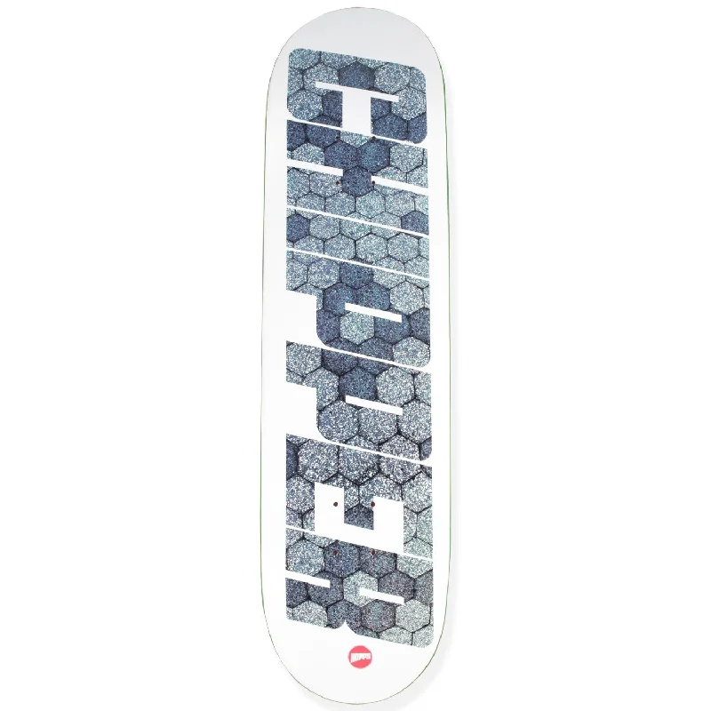 Skateboard Deck For Effortless Spins-HOPPS SKATEBOARDS DEL NEGRO BIG CHIPPER DECK 8.38