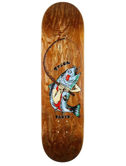 Skateboard Deck With Strong Maple Wood-Baker Deck TP Late for Something 8.475 (Tyson Peterson)