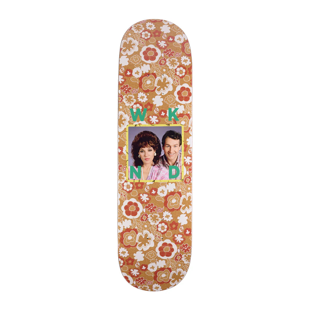 Skateboard Deck For Enhanced Durability-WKND - Al + Peggy Date Series (8.5")