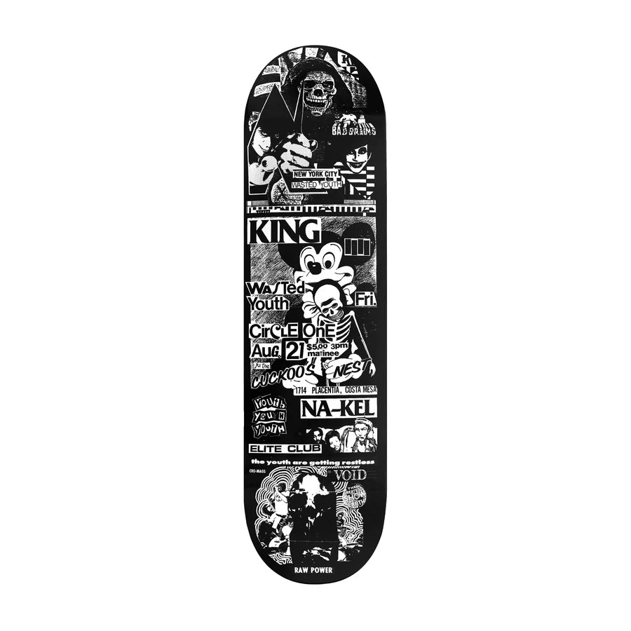 Skateboard Deck With Bamboo Construction-KING SKATEBOARDS DESTROY BABYLON DECK