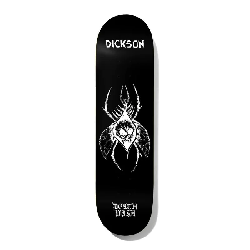 Skateboard Deck With Concave Shape-Deathwish Deck John Dickson Arachnophobia 8.0