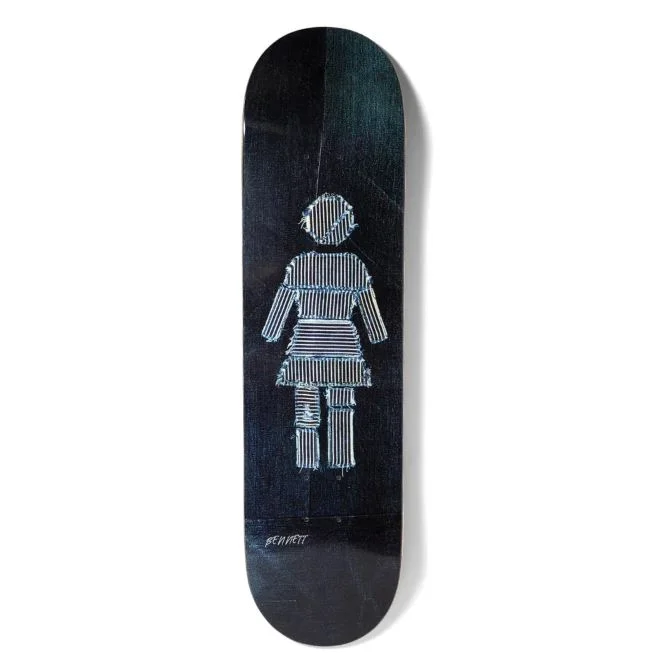 Skateboard Deck With High-Speed Performance-Girl Deck 8.25 Bennet Scraps