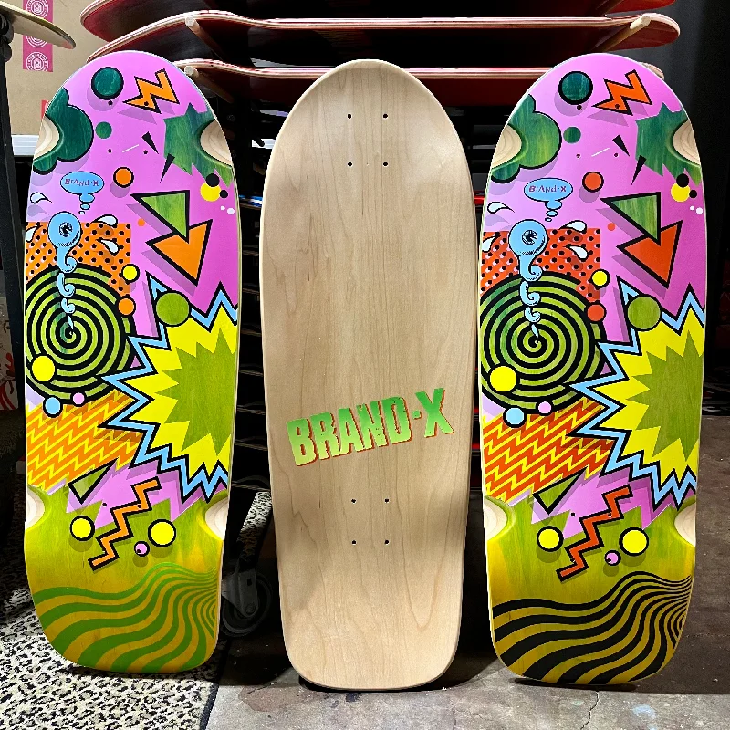 Skateboard Deck With Pro-Level Performance-Weirdo 10"x30" Limited Edition HAND PAINTED Deck (1 of 5) (PRE-ORDER, MARCH 2025)