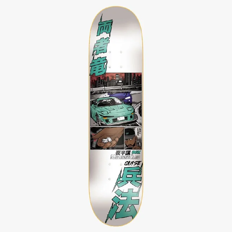 Skateboard Deck With Classic Aesthetic-DGK Deck Midnight Club Quise 8.25