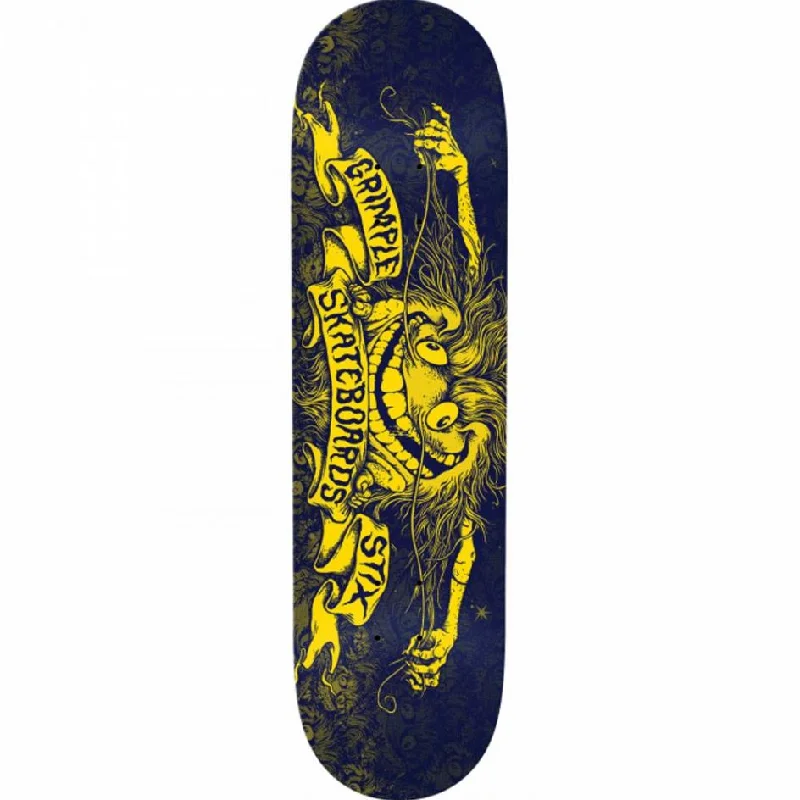 Skateboard Deck With Premium Wood-Anti Hero Deck Grimple Stix 7.75