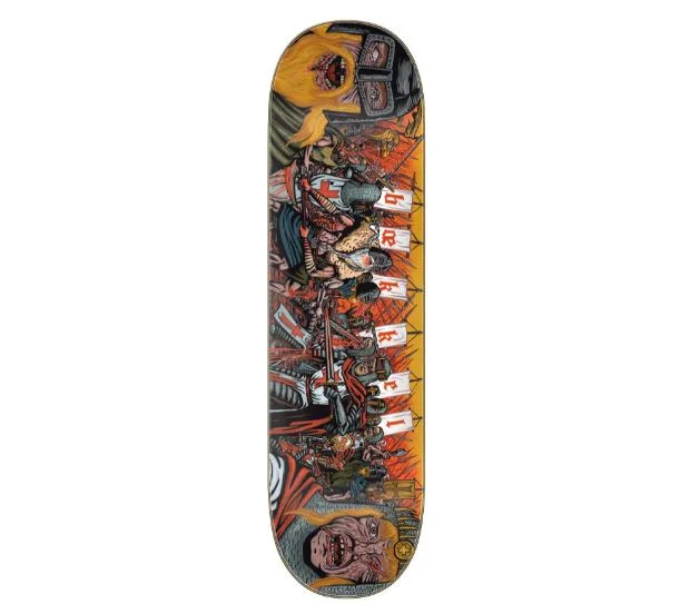 Skateboard Deck For Tricks-Creature Deck 8.6 Baekkel Invasion