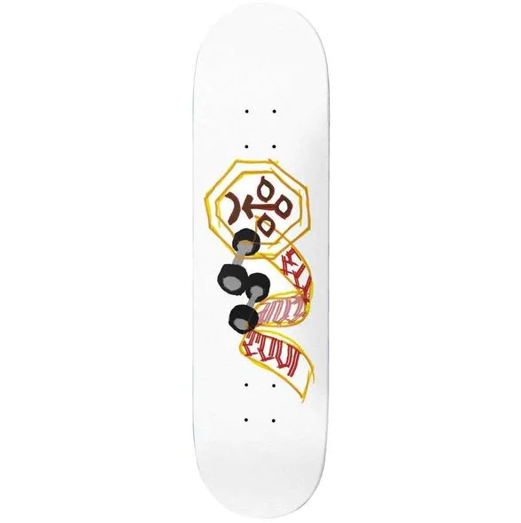 Skateboard Deck With Maximum Trick Control-Deathwish Deck EE Ribbon 8.125