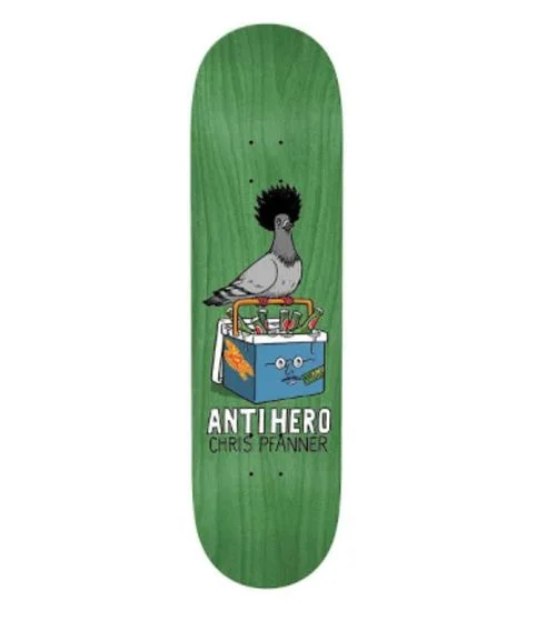 Skateboard Deck With Artistic Designs-Anti Hero Deck 8.06 Party Ambassador Pfanner