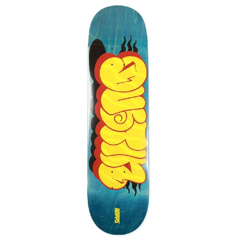 Skateboard Deck With Superior Steering Control-HOPPS EGGELING GRAFF DECK