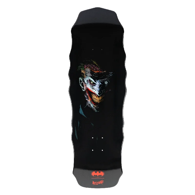 Skateboard Deck For Urban Skating-Welcome - Batman X Welcome Joker on Widow Black Dip Deck (10")