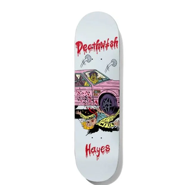 Skateboard Deck For Reinforced Flex-Deathwish Deck Jake Hayes Vehicular Manslaughter 8.0