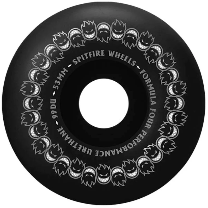 Skateboard Wheels With Advanced Polyurethane-Spitfire Classic Full Repeaters Formula4 99D 53mm - Skateboard Wheels