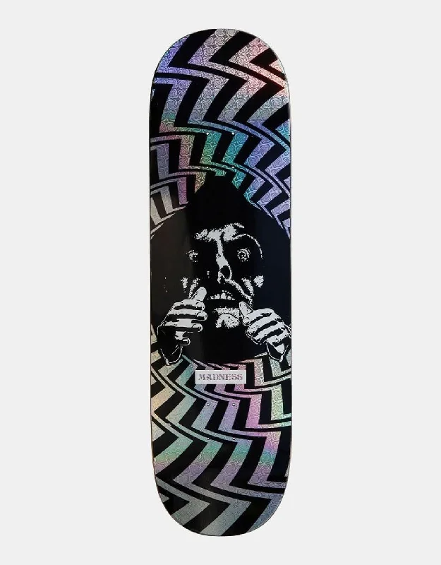 Skateboard Deck For Tricks-Madness Darkness R7 Holo Skateboard Deck - 9"