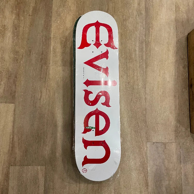 Skateboard Deck With Reinforced Tail-EVISEN SKATEBOARDS LOGO DECK 8.0