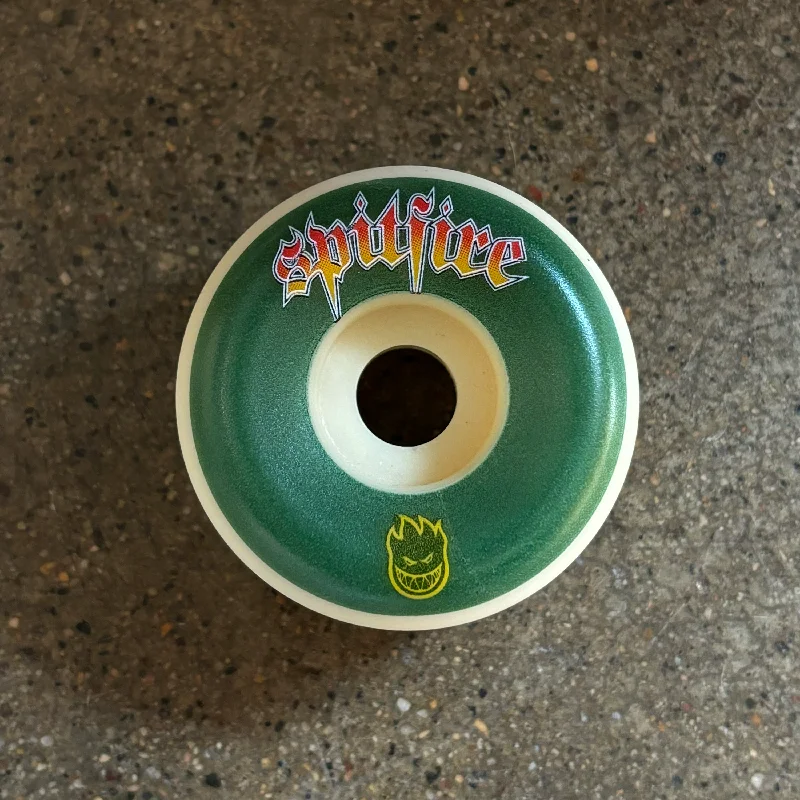 Skateboard Wheels With Square Lip-SPITFIRE F499 VENOM SCRIPT 53MM WHEELS