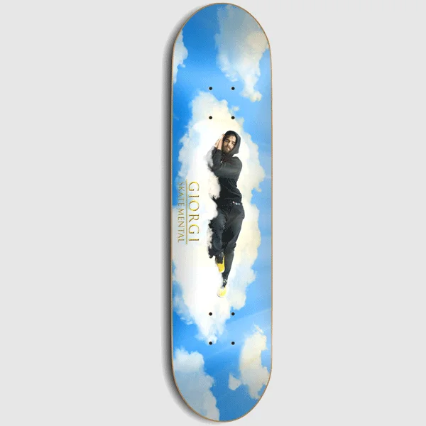 Skateboard Deck For Advanced Tricks-Skate Mental - Giorgi Clouds Deck