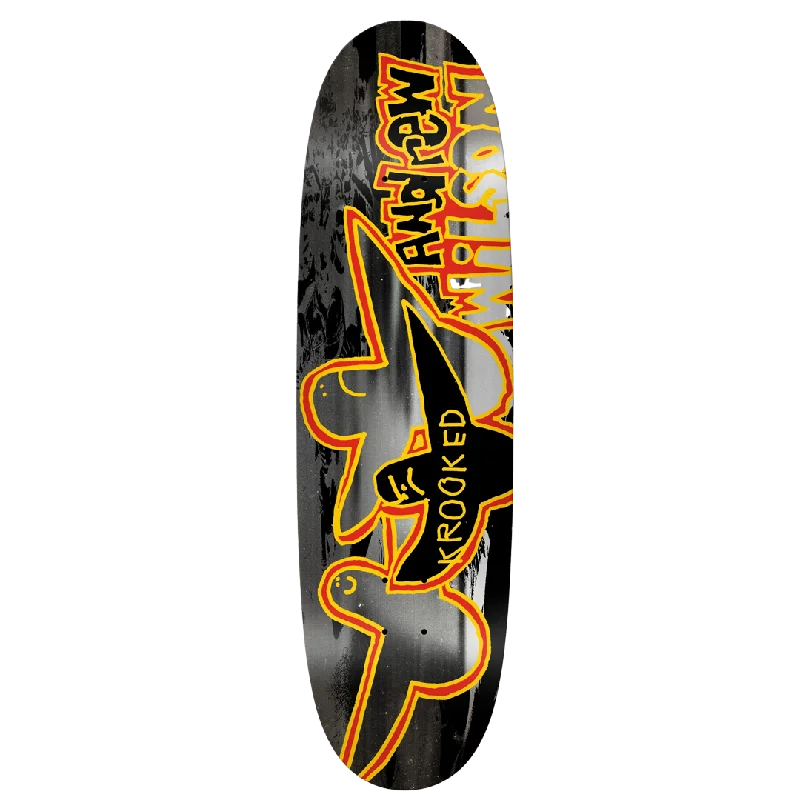 Skateboard Deck For Pro Skaters-Krooked -  Wilson Wegg 9.1 - Skateboard Deck