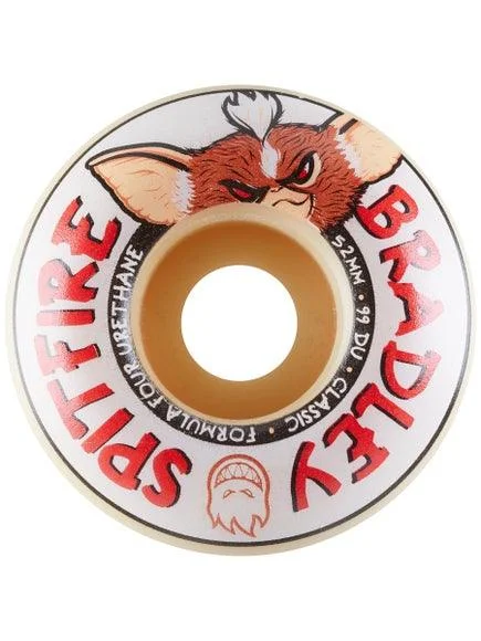 Skateboard Wheels With Best Street Performance-Spitfire Formula Four Bradley B4 Mid Wheels (99D)- 52mm