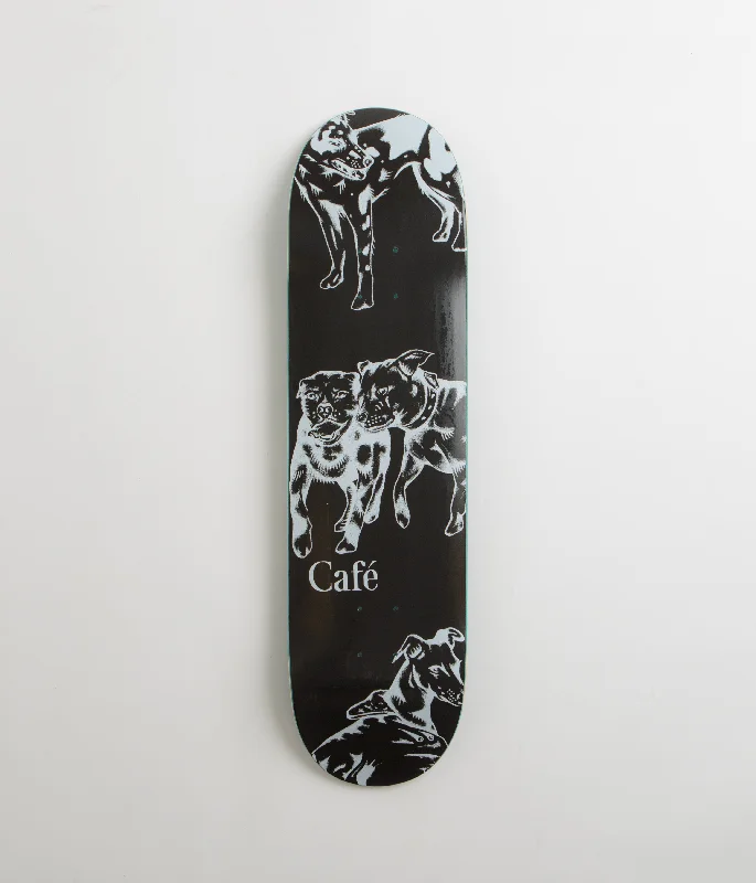 Skateboard Deck With Stronger Stability-Skateboard Cafe Pooch Deck - Black - 8.25"