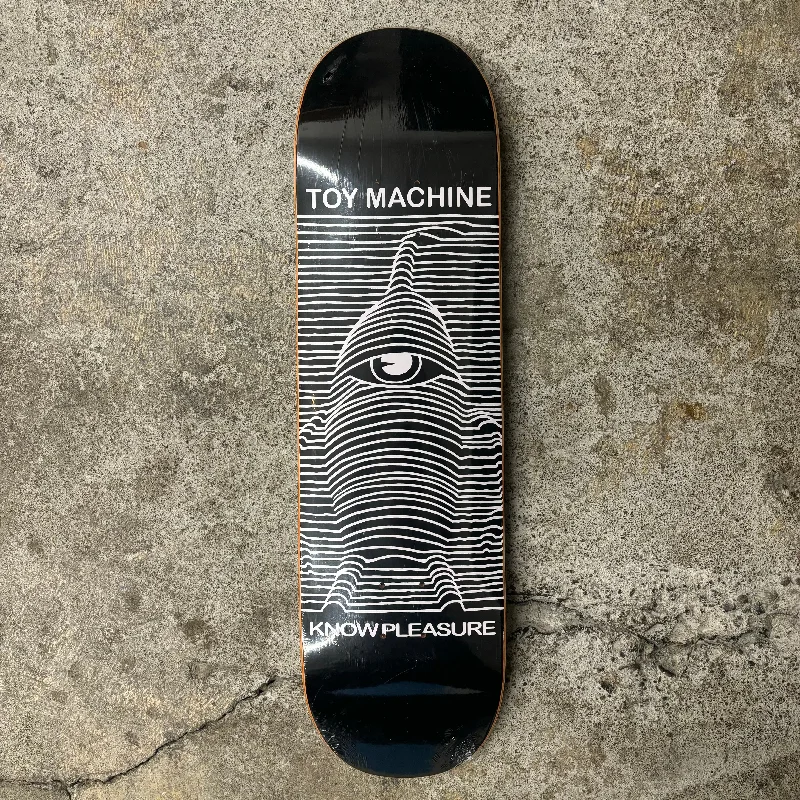 Skateboard Deck With Stronger Grip-Toy Machine Known Pleasure Deck