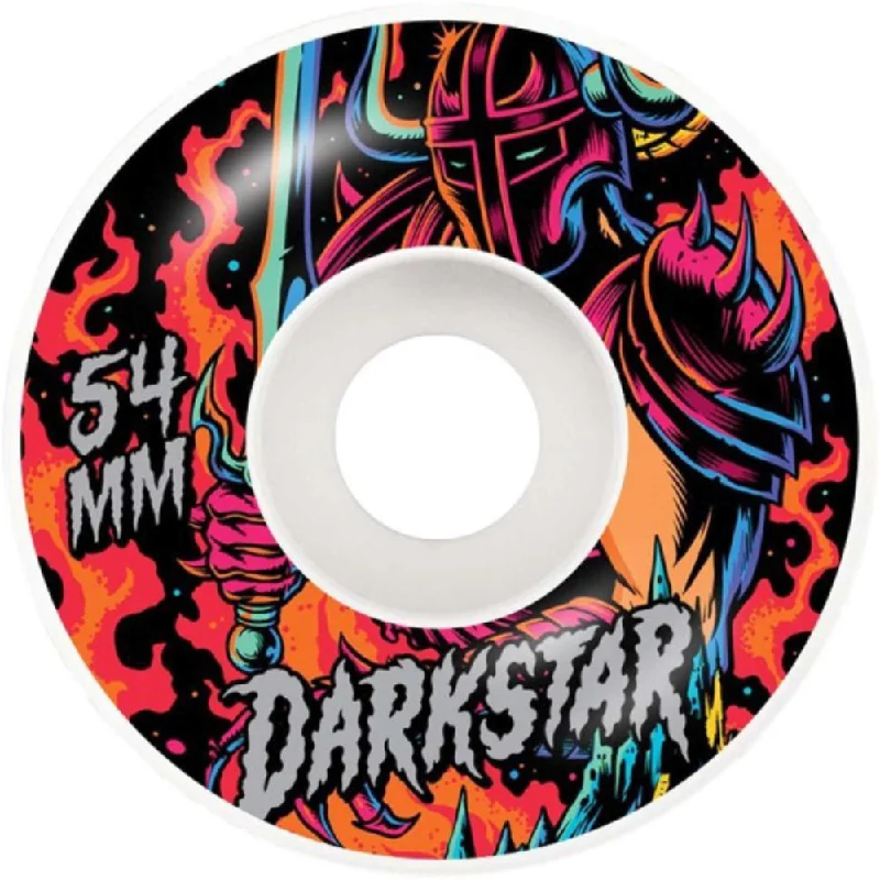 Skateboard Wheels With Reinforced Core-Darkstar Blacklight Red 54mm - Skateboard Wheels