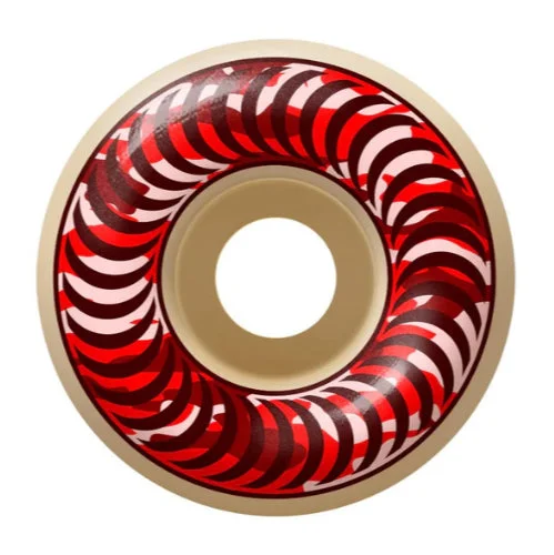 Skateboard Wheels With Fade-Resistant Color-Spitfire F4 Classic Camo Red Wheels 51MM 99D