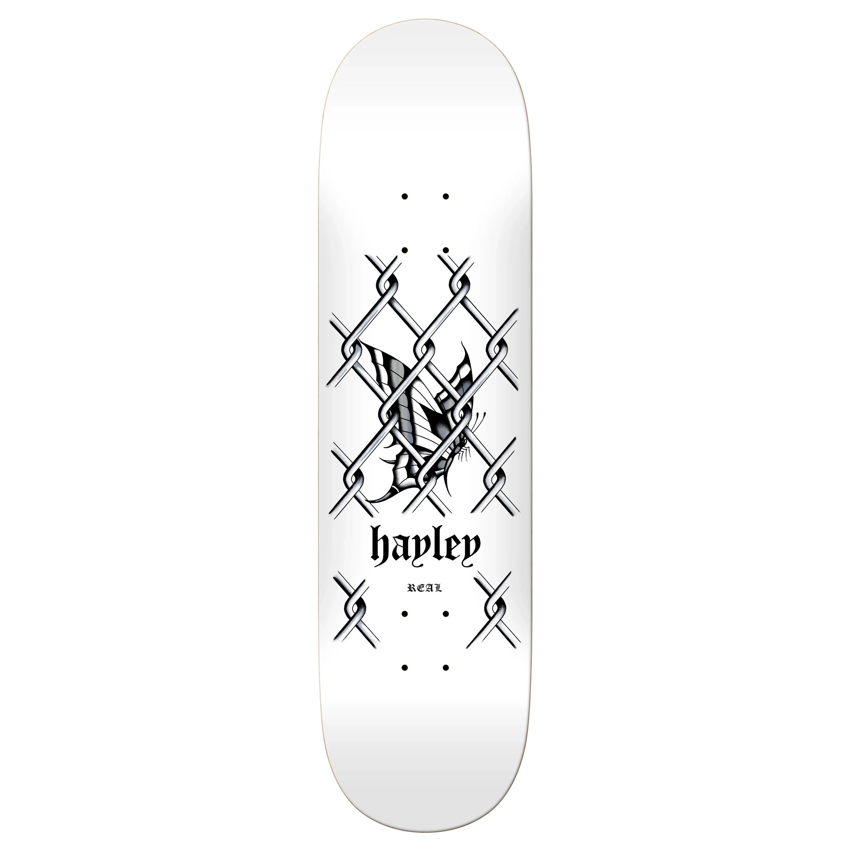 Skateboard Deck With Unique Designs-Real Haley Wilson Outsider 8.25" Skateboard Deck