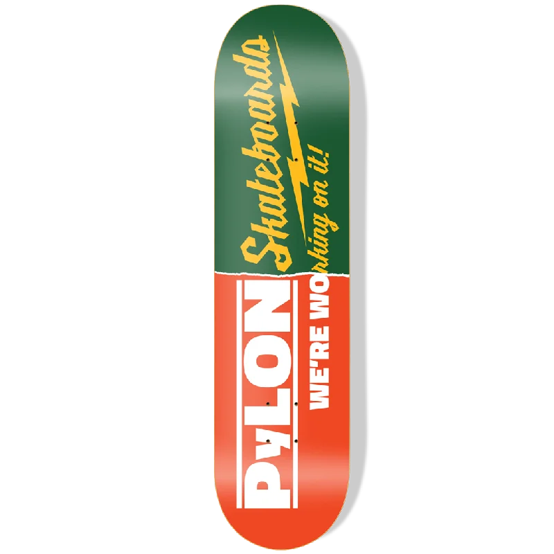 Skateboard Deck With Next-Level Durability-Pylon - Duwalkie Twin 8.5