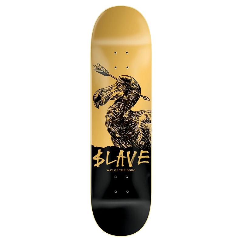 Skateboard Deck With Long-Lasting Performance-Slave Dodo 8.5" Skateboard Deck