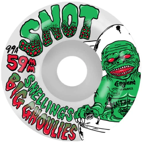 Skateboard Wheels With Fast Acceleration-Snot Snelling's Ghoulies Glow in the Dark 59MM 99A