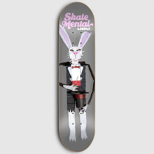 Skateboard Deck With Vibrant Colors-Skate Mental - Giorgi Rabbit Dole Deck