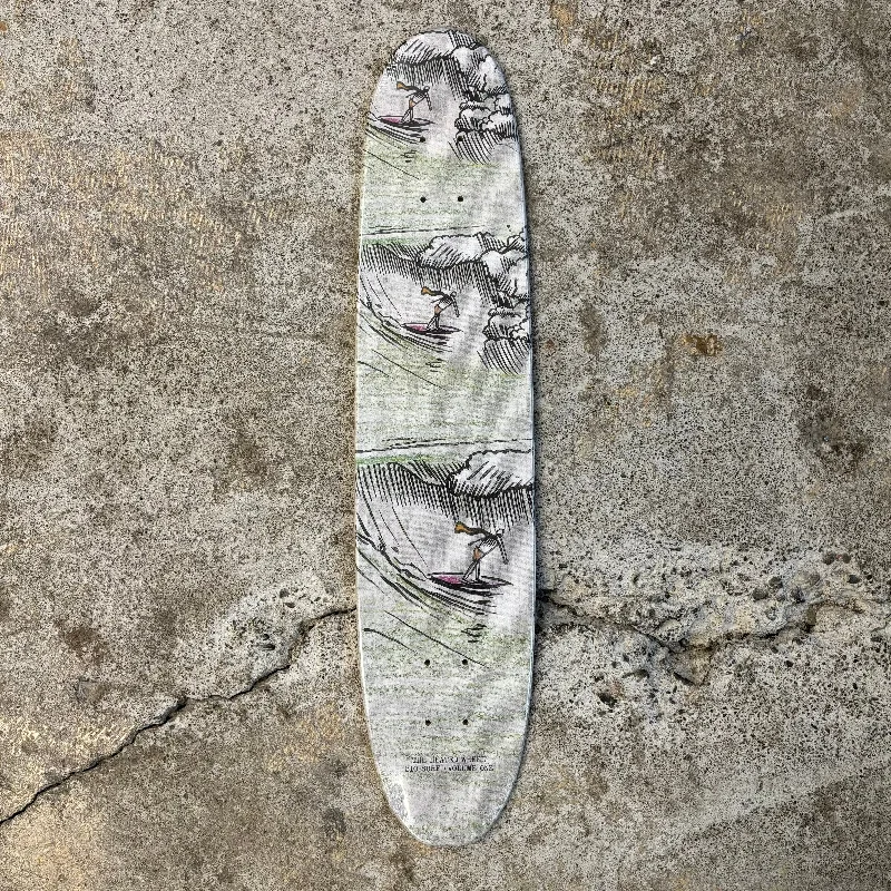 Skateboard Deck With Classic Prints-Heated Wheel Polarizer ($90)