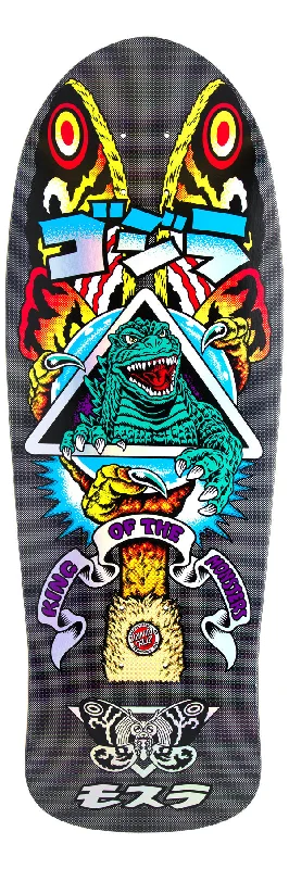 Skateboard Deck For Beginners-Santa Cruz x Godzilla Mothra Natas Deck - 10.53