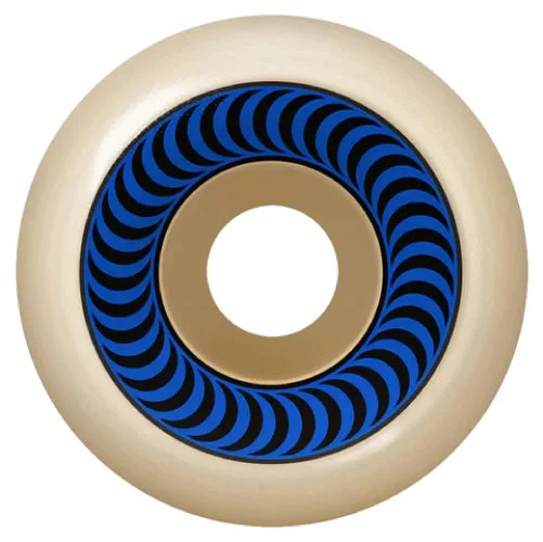 Skateboard Wheels With Classic Shape-Spitfire F4 OG Classics Wheels Natural/Blue 56MM 99D