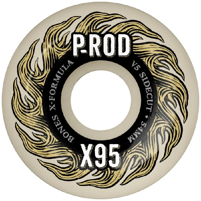 Skateboard Wheels With High Rebound-Bones XF P-Rod V5 Sidecut 95A