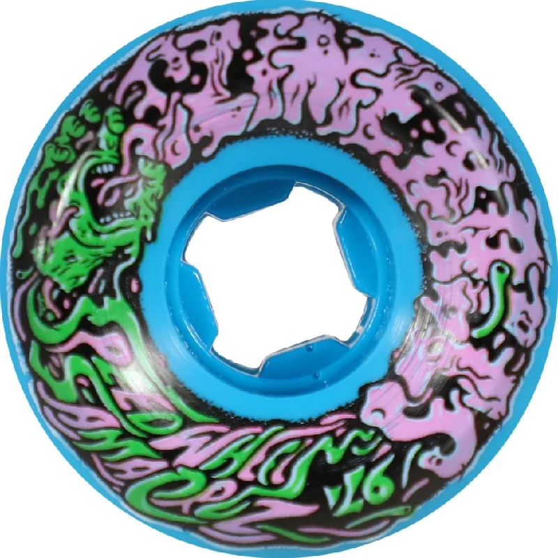 Skateboard Wheels For Maximum Precision-Slime Ball Wheels 53mm Vomit Mini II Blue 97a