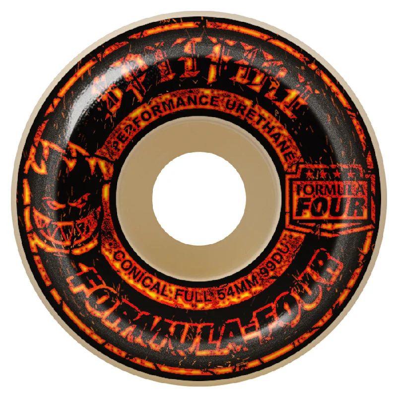 Skateboard Wheels With High Resilience-Spitfire Formula4 Embers Conical Full - Skateboard Wheels