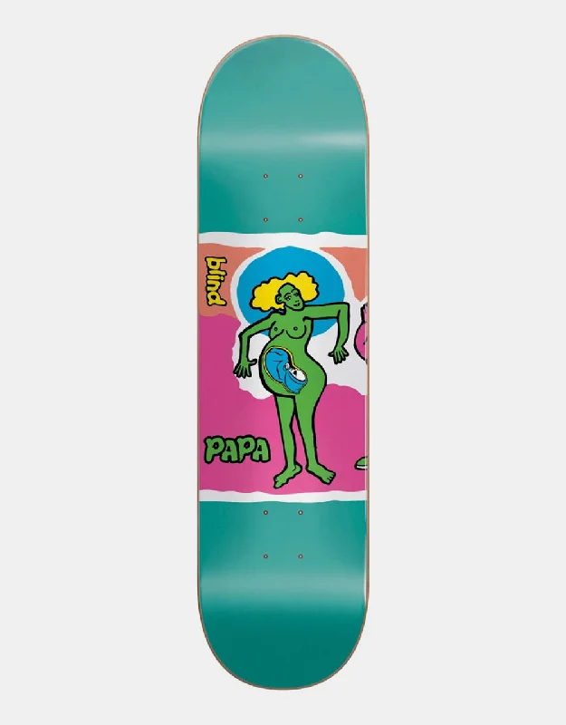 Skateboard Deck For Skatepark Domination-Blind Papa Color Portrait Super Sap R7 Skateboard Deck - 8"