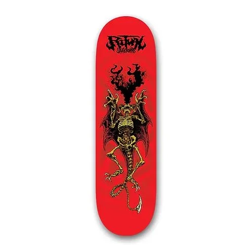 Skateboard Deck With Extra Pop-Ritual Deck I Am Deamon 8.375