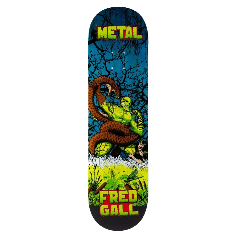 Skateboard Deck For Custom Board Builds-Metal - Fred Gall Swamy Thing -  Skateboard Deck