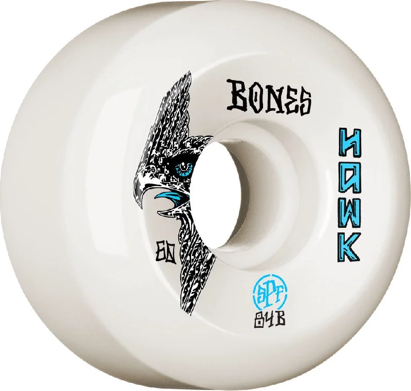 Skateboard Wheels For Best Park Riding-Bones Wheels Hawk Bird's Eye P5 Sidecut SPF - 84b