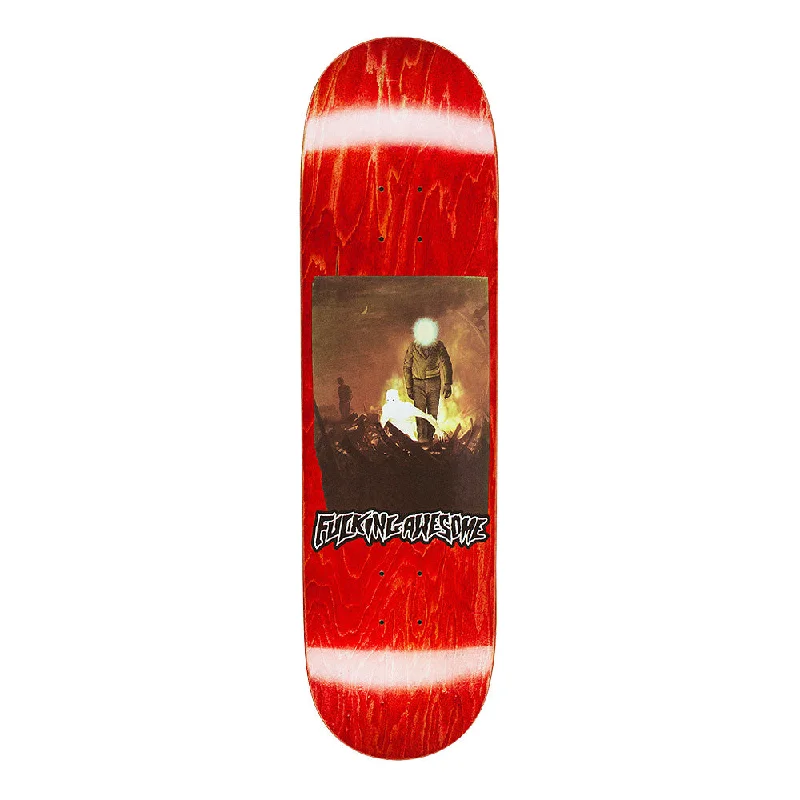 Skateboard Deck For Superior Shock Absorption-FUCKING AWESOME AIDAN MACKEY ENLIGHTENMENT DECK // 8.4"