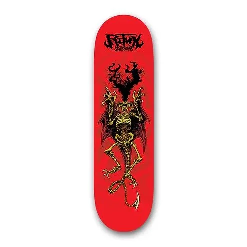 Skateboard Deck With Stronger Stability-Ritual Deck I am Deamon 8.5