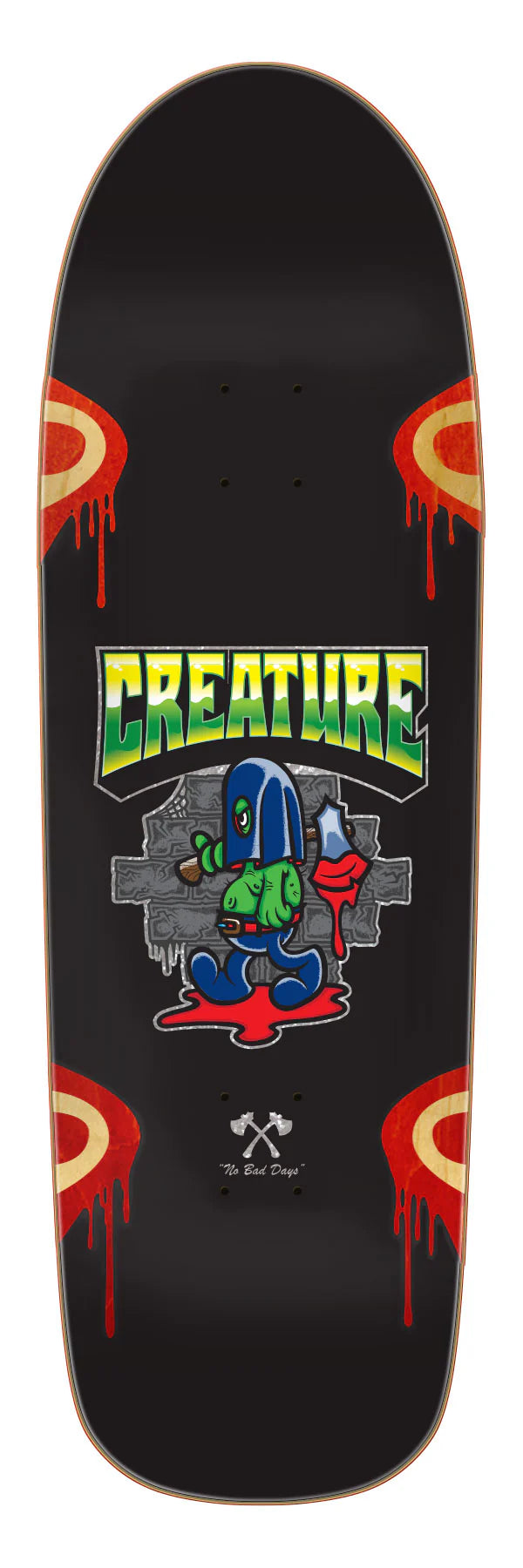 Skateboard Deck With Unique Designs-Creature - The Heshcutioner Deck (9.0")