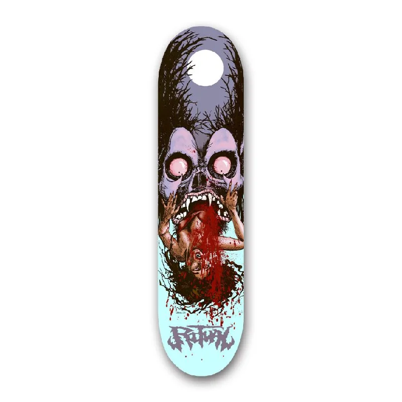 Skateboard Deck With Narrow Profile-Ritual Deck Vorarephile 8.25