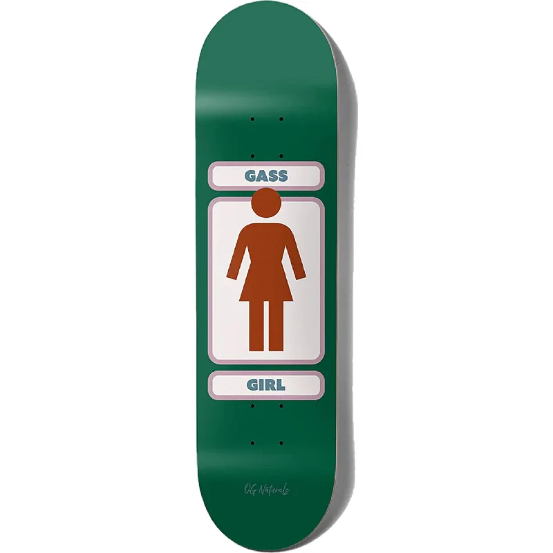 Skateboard Deck With Unique Designs-Girl Gass 93 Naturals 8.5" Skateboard Deck